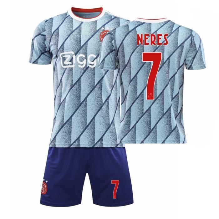 72620-21 Ajax Jerseys Custom Football Jerseys Sports Kits Hommes Enfants Uniformes d'équipe de match imprimés Home Away