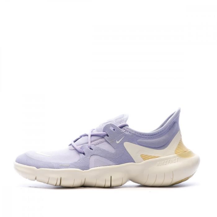 Baskets Violettes Femme Nike Free Rn 5.0