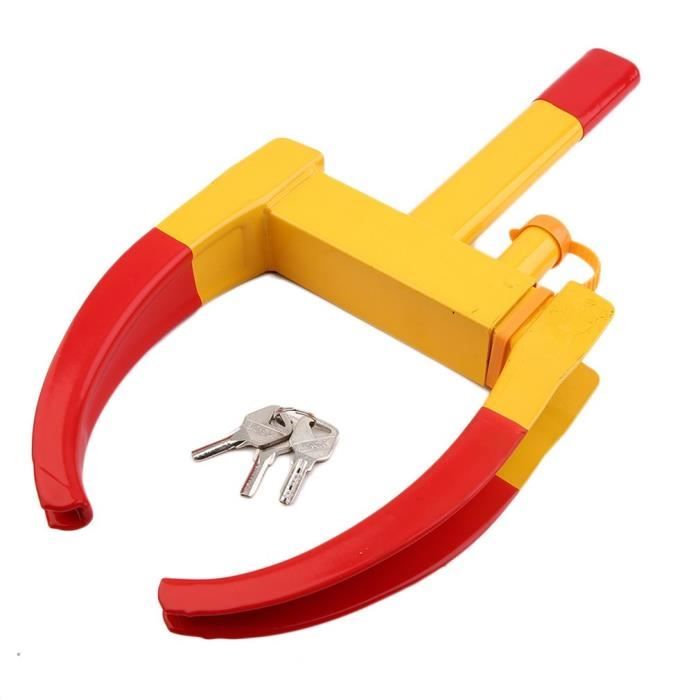 Caravane voiture camping car remorque Sabot de roue antivol bloque roue
