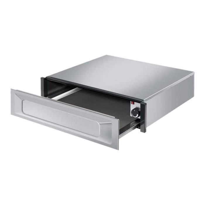 Smeg Victoria CTP9015X Tiroir chauffant intégrable niche largeur : 56 cm profondeur : 56 cm inox