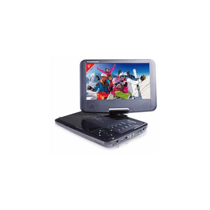THOMSON Combiné lecteur DVD 9`` Noir - THP369