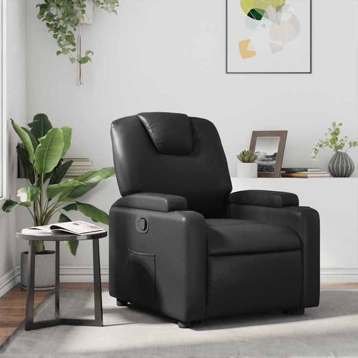 vidaXL Fauteuil Inclinable Chaise de Relaxation avec Porte-gobelets Siège avec Dossier et Accoudoirs Salle de Séjour 372389