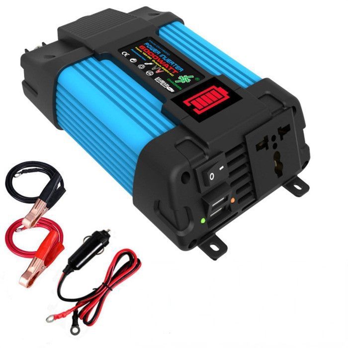 Convertisseur de tension pour voiture 12V 220V 4000W onde sinusodale Pure transformateur automatique