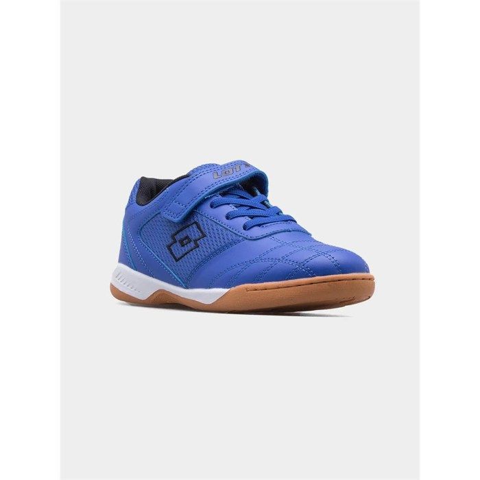 Chaussures de foot en salle pour un garçon - Bleu - Lotto Pacer K Chaussures de foot en salle pour un garçon - Bleu - Lotto Pacer K