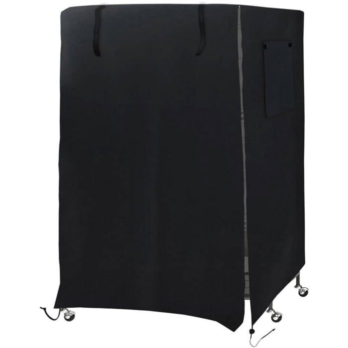 Comparer les prix de Eosnow Grande couverture de cage à oiseaux couverture coupe-vent et anti-poussière pour cage à oiseaux lavable noire