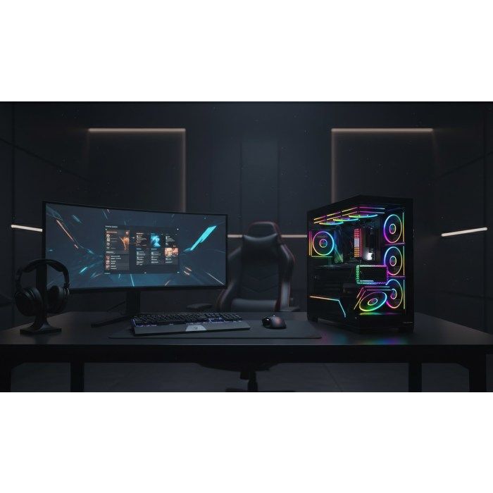 Étui MIDI MODECOM VOLCANO STELLAR PLUS noir