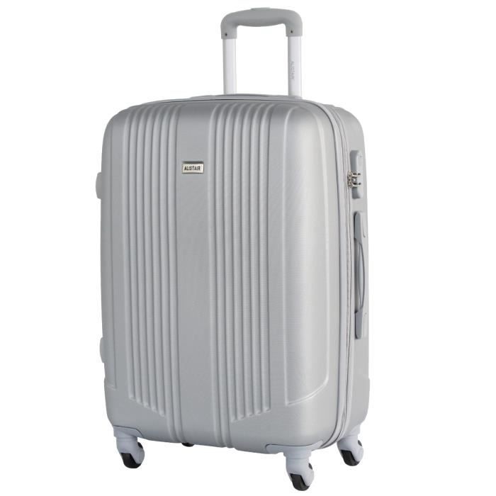 alistair airo 2.0 - valise taille moyenne 65cm - abs ultra légère et résistante - marque française - garantie 2 ans - sav en france