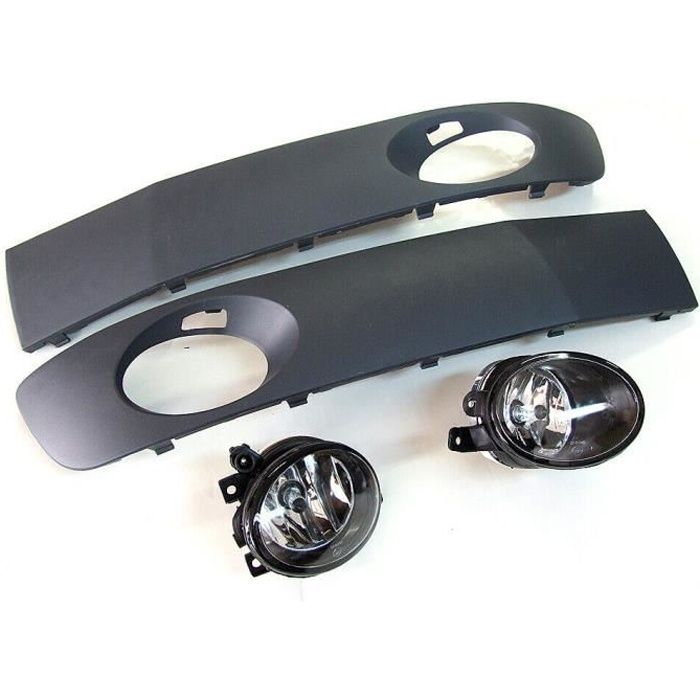 Feux Phares Anti-Brouillards Avec Grille Parechoc Pour Vw Transporter T5 10-16