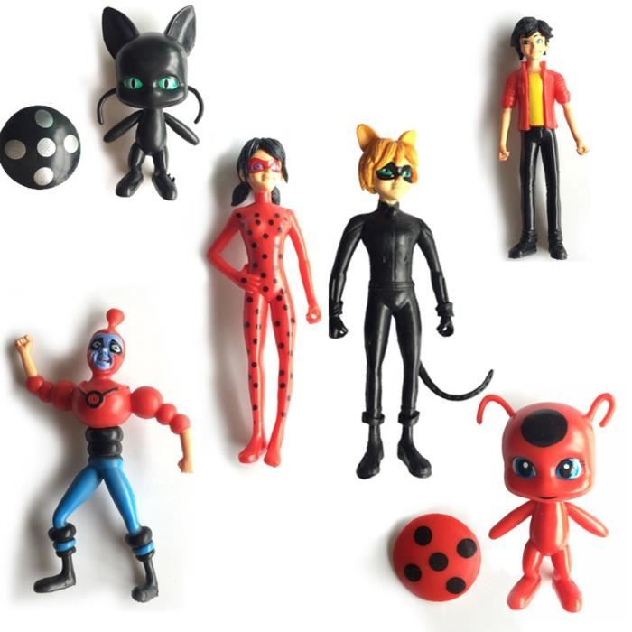 LES AVENTURES DE TINTIN Collection compl/ète Multicolore Plastique Lot de 6 figurines