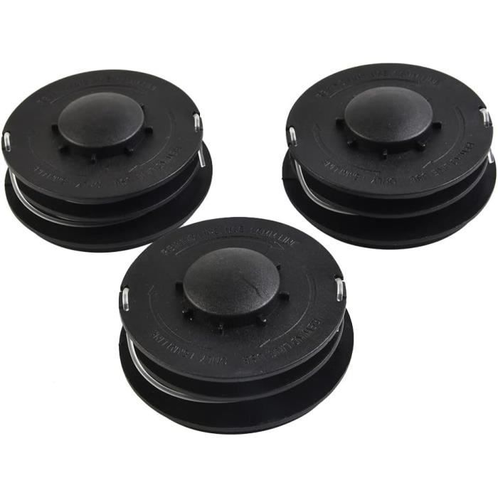 Bobines De Rechange Pour Débroussailleuse Einhell GC-ET 4530 - Lot De 4 Avec Capuchon | Fil Nylon 1.4mm, Alimentation Automatique - 6