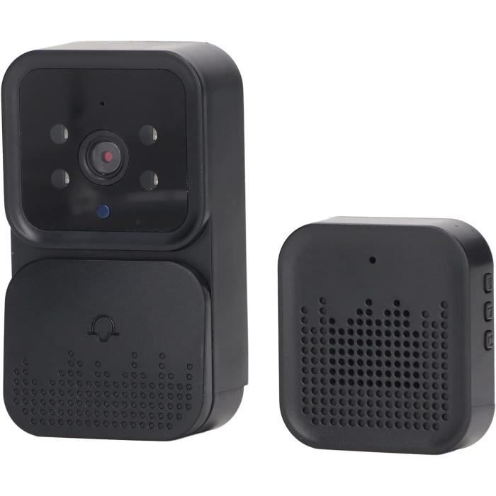 Caméra De Sécurité Intérieure Sans Fil 1080p - Détection De Mouvement, Audio Bidirectionnel, Vision Nocturne - Compatible WiFi, Pour Maison, Bureau, Chambre D'enfant