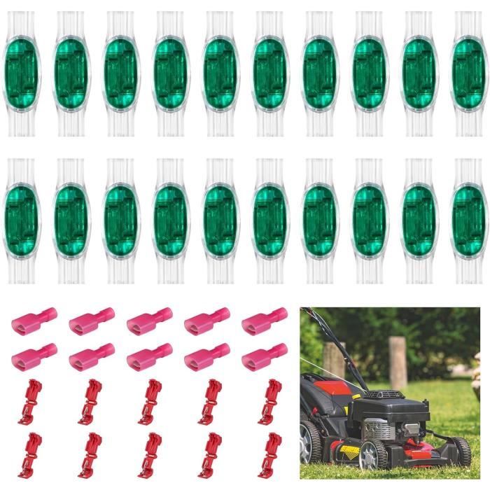 Lot De 25 Connecteurs étanches Pour Câble De Robot Tondeuse - Compatible Husqvarna, Gardena, Bosch... - 4