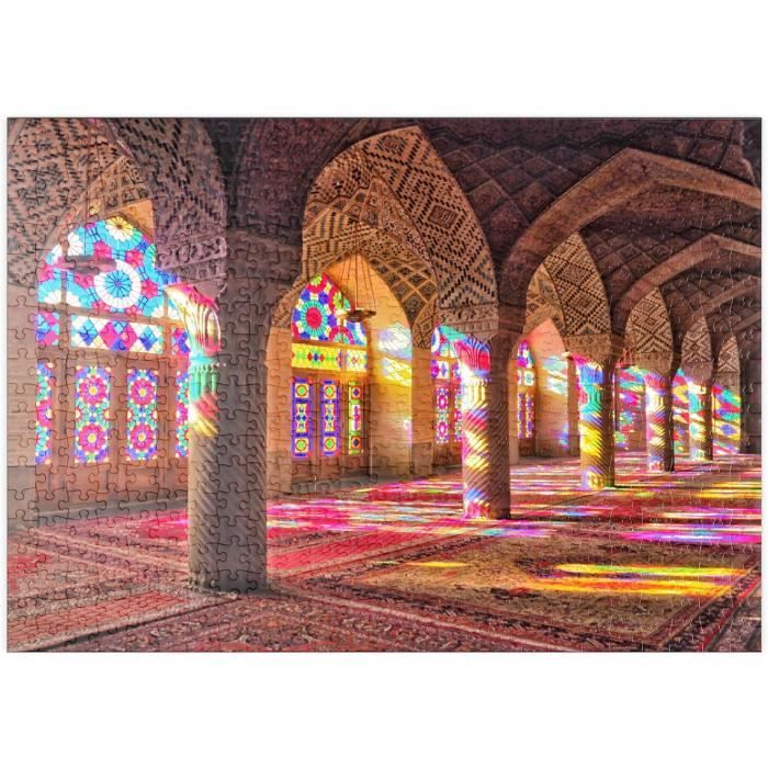 MyPuzzle Nasir-ol-Molk-Moschee – Premium 1000 Teile Puzzle, 68 X 48 Cm, Sonderkollektion Von Puzzle Galaxy