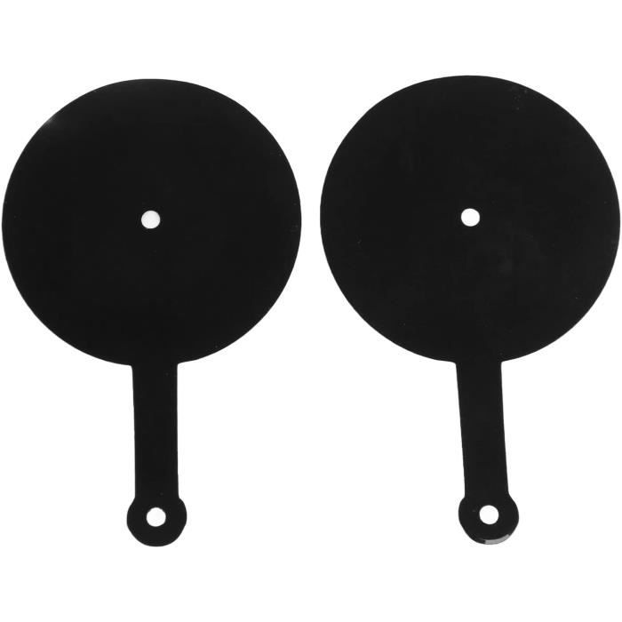 SPORWAY Lot De 50 Pointes De Queue De Billard 12mm Vissables M8 - Cuir Premium