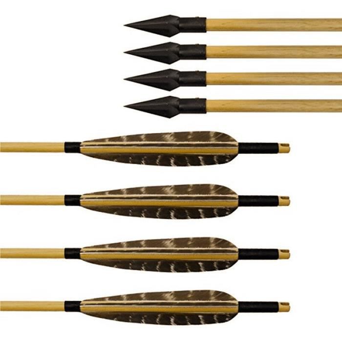 6 Matched bois flèches 29/"