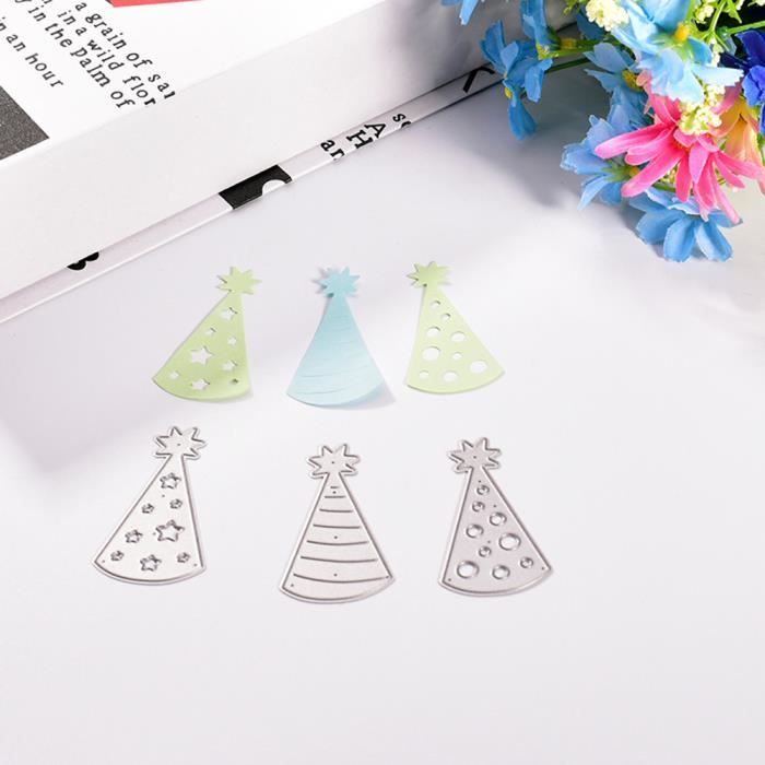 CUTTING DIES 4 MATRICES DECOUPE HAPPY BIRTHDAY SCRAPBOOKING
