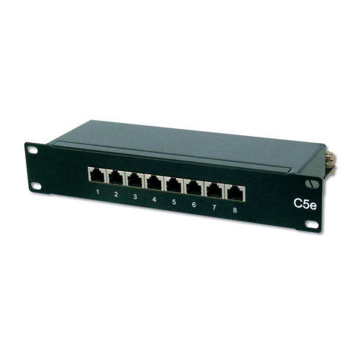 Panneau de brassage CAT5e Panneau de Brassage 24 Ports pour Câblage