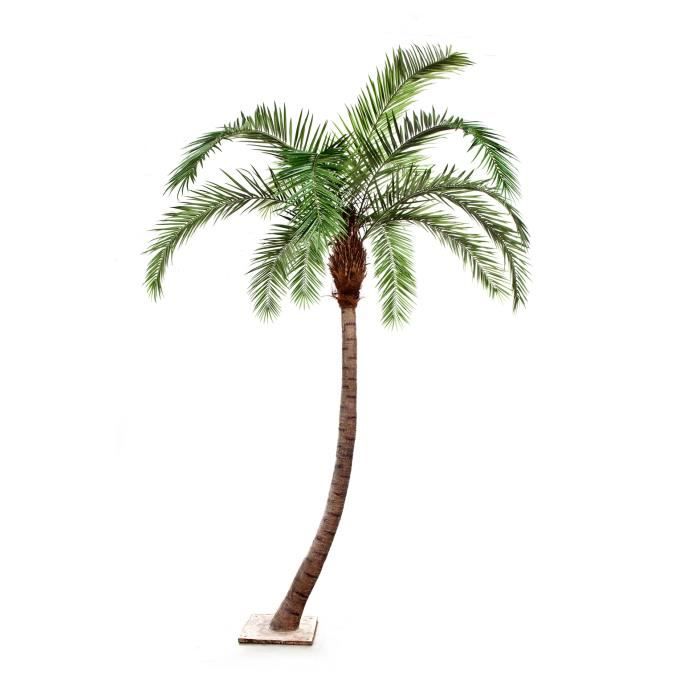 Palmier Phoenix artificiel au tronc recourbé, DELUXE, 300 cm - palmier  plastique - artplants - Cdiscount Maison