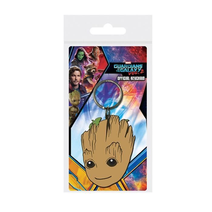 Pyramid Intl Porte Cle Guardians Of The Galaxy Vol 2 Baby Groot Head Cdiscount Bagagerie Maroquinerie