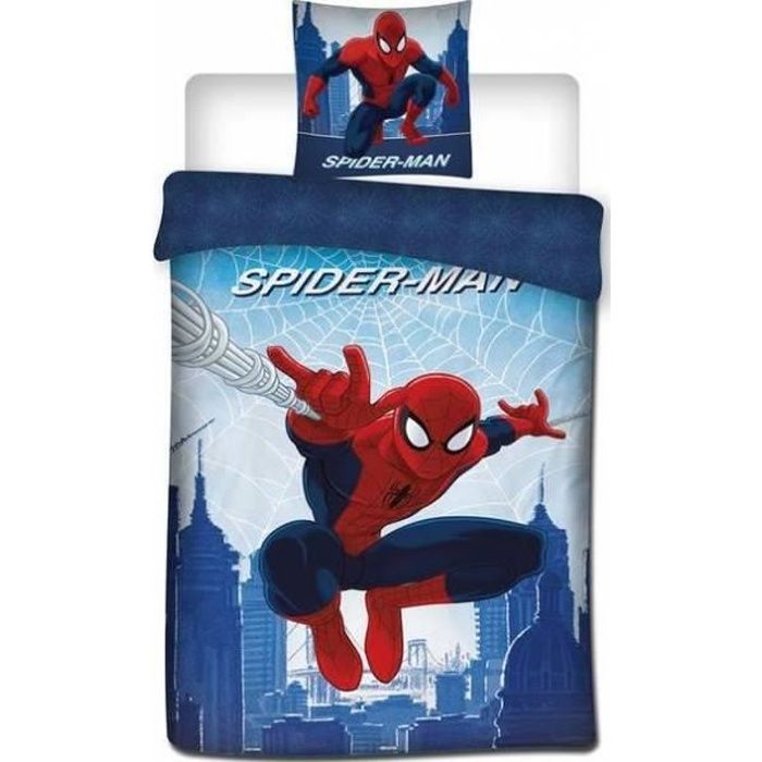 Officiel Spiderman Junior Bébé Berceau Set de Literie Housse Couette Boys Enfant