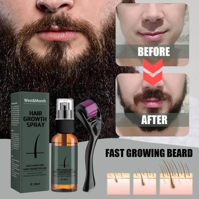 POP MODERN.C Huile Croissance Barbe Biotine Caféine 30ml