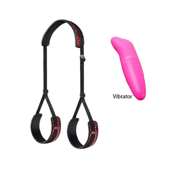 Balançoire Sexuelle Sling BDSM - Modèle Berlin Noir (Métal/PE) - Pour Couple - Neuve