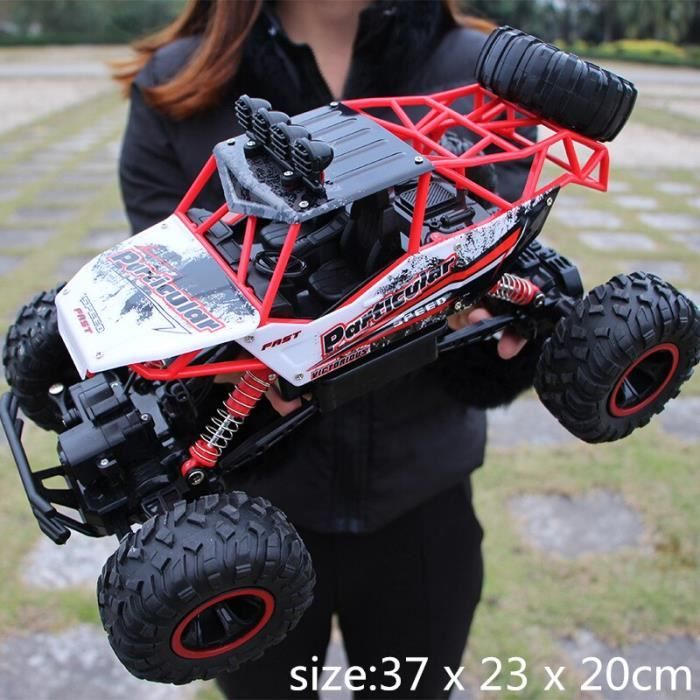 Voiture telecommandee Buggy tout terrain Rouge 37cm Jouet enfant a grande vitesse Cdiscount Jeux Jouets