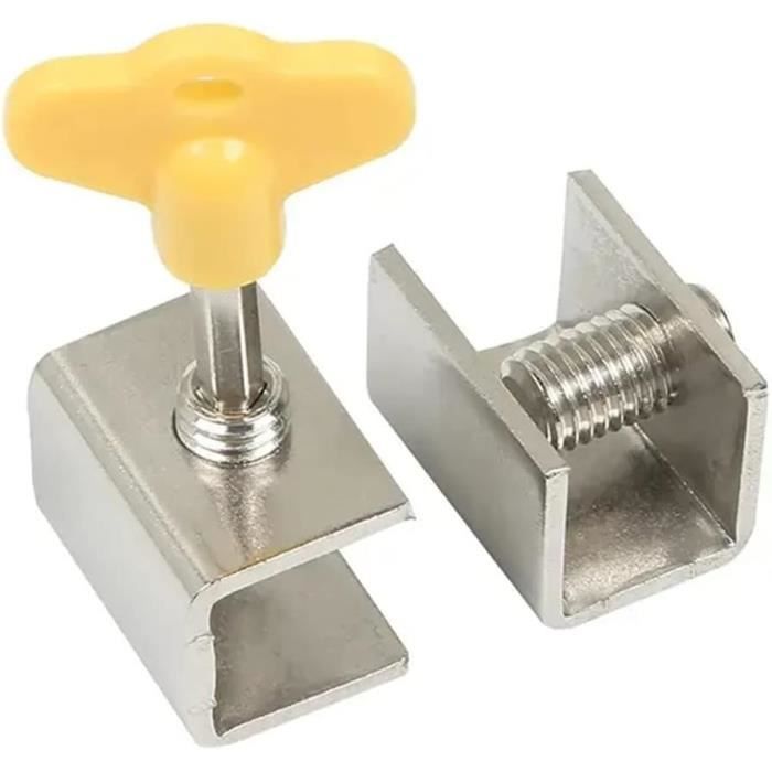Lot 4 Verrous De Boîte Arrière En Alliage Aluminium - Dégagement Rapide, Coussin Caoutchouc Antidérapant - Anti-bruit, Compatible Plusieurs Véhicules - 6