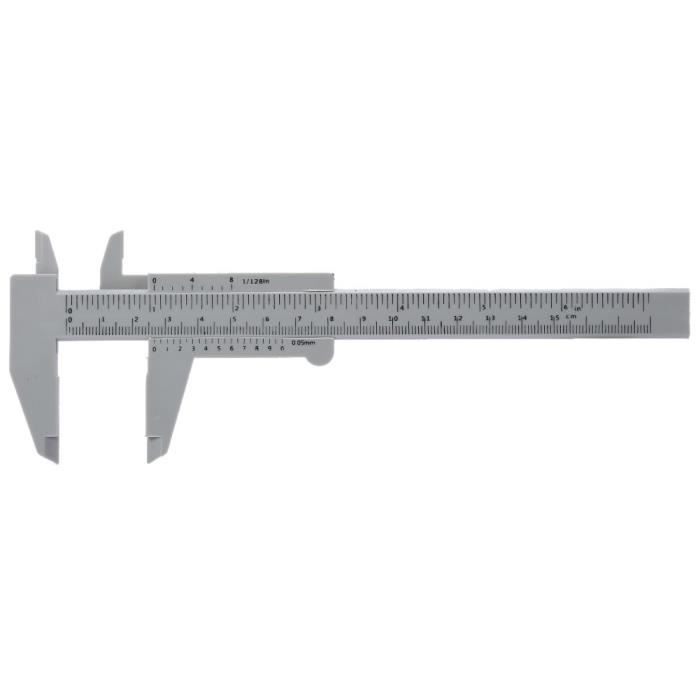 Pied à Coulisse Rétro En Laiton Vernier 8cm - Outil De Mesure Précis Pour Bijouterie Et Maison
