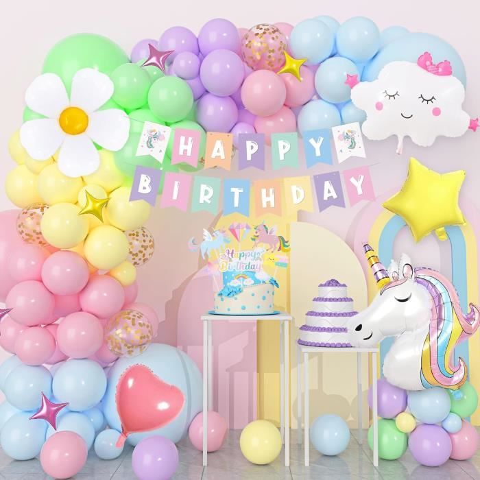 Sedmart Licorne Gateau Topper-Decoration Licorne Gateau-Licorne Gateau-Deco Gateau Licorne