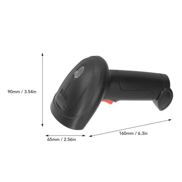 Tula Scanner Code Scanner de codes-barres sans fil ETO - USB 2.4G et Bluetooth 1D ...