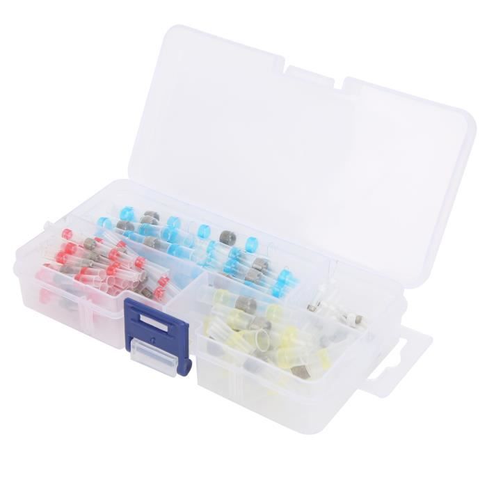 Kit De 352 Connecteurs électriques Auto Imperméables - Bornes Thermorétractables 1/2/3/4 Fils, 22-16AWG