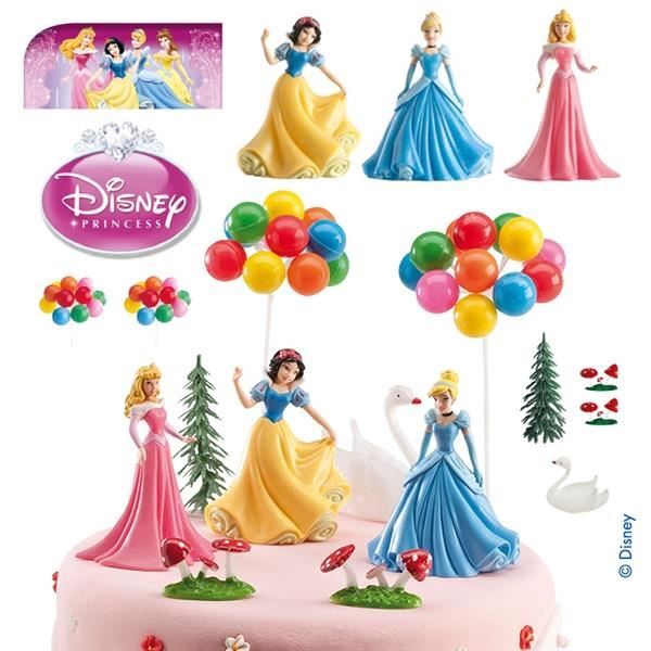 Décorations gâteau princesses disney (x9) Cdiscount Au quotidien