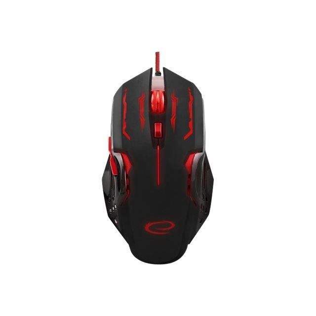 Esperanza EGM403R Gaming Droitier USB Type A Optique 2400 DPI Neuf - vue 2