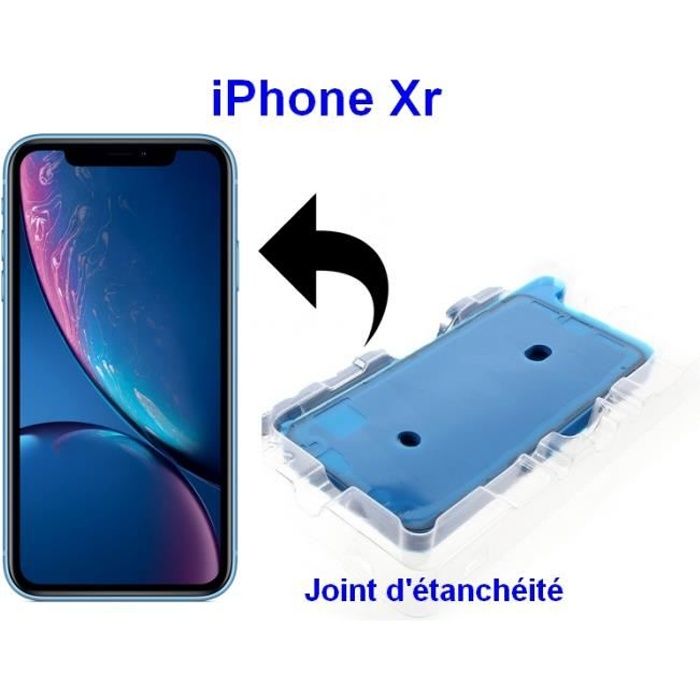 Joint détanchéité Adhésif Sticker pour iPhone XR6.1 inch Noir