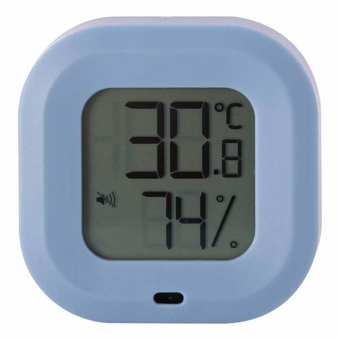 Thermomètre Hygromètre Connecté WiFi - Application Tuya - Surveillance Température Et Humidité à Distance - Alimentation Piles - 9
