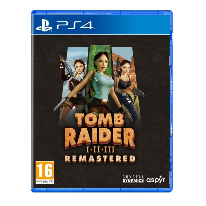 Tomb Raider I-II-III Remastered Starring Lara Croft PS4