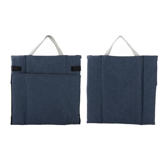 Siège Pliant Chauffant Alpcour – Extra Large, Dossier Réglable, Noir, Portable Pour Stade Ou Extérieur