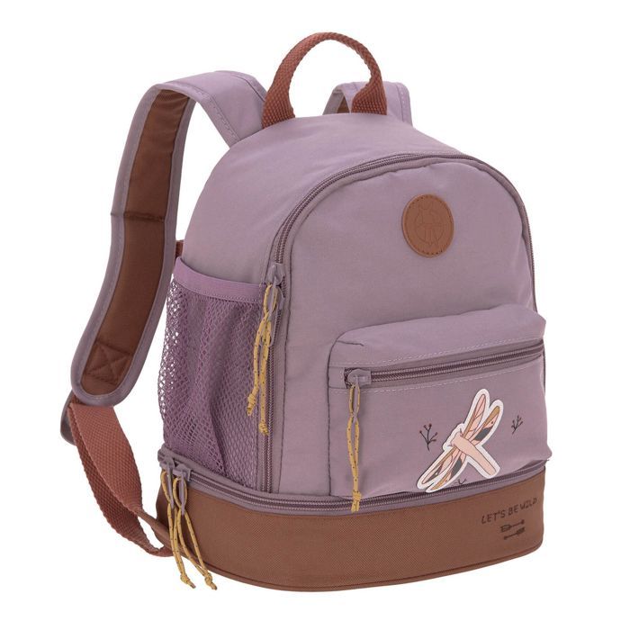 Lässig Sac à dos violet marron pour fille et garçon - Adventure Mini Backpack Dragonfly 100363