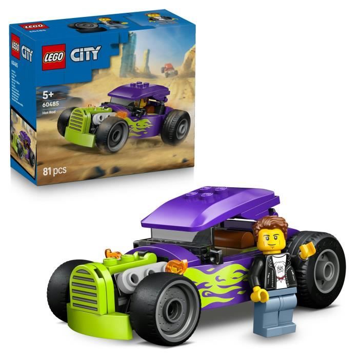 LEGO City Le hot rod 60485 - vue 6