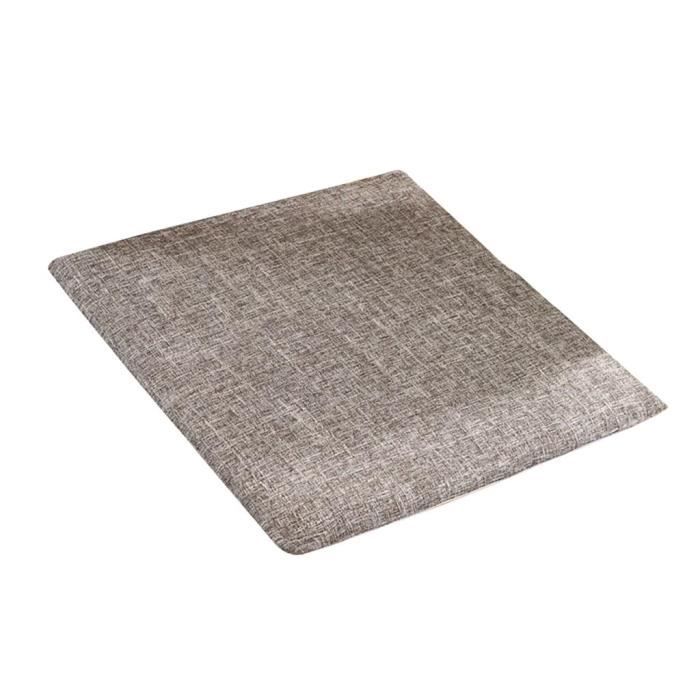 Coussin Touffeté Coton Beige Clair Crataegus - Coussin
