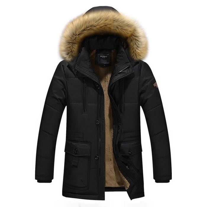 Doudoune Homme Léger Chaude - Veste Bomber Matelassée Sans Capuche Pour Automne/hiver - 4