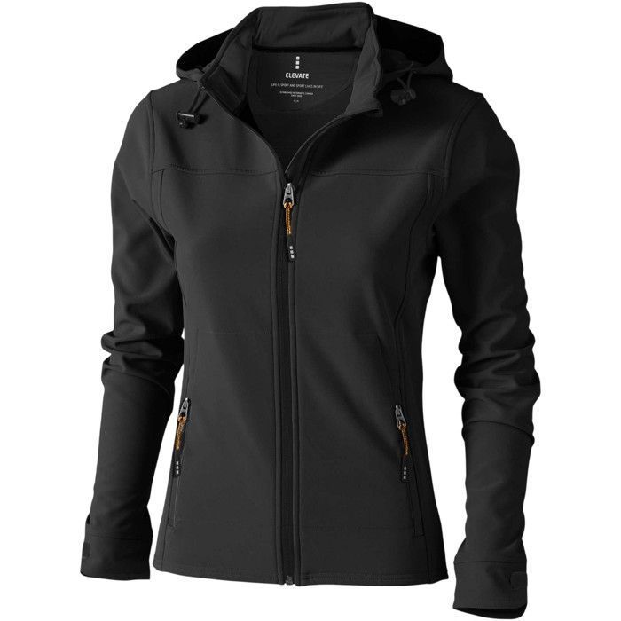 Veste Softshell Femme HRM - Imperméable 5000mm, Capuche Amovible, Respirante, Pour Randonnée Ou Travail