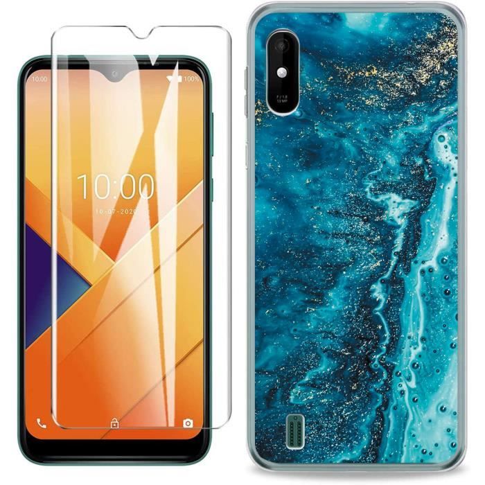 Couverture de téléphone portable + écouteurs pour Wiko Y81