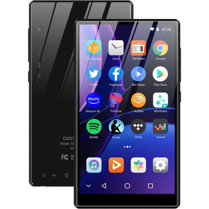 Lecteur MP3 Android SWOFY 80Go - Bluetooth WiFi - Écran 4