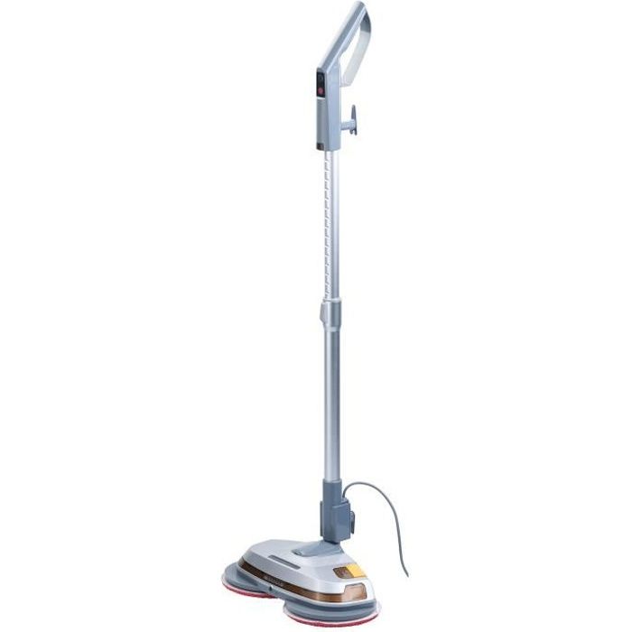 Nettoyeur De Sol Sichler FPM-700 - Manche Télescopique, Pulvérisation Et Polissage Pour Sols Durs