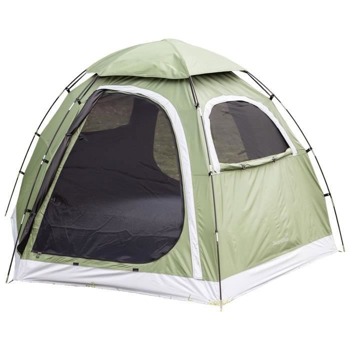 Tente dôme Skandika Namsos Sleeper - Tente 2 personnes, sol cousu, 3000 mm, double portes - Randonnée, trekking, camping, festival