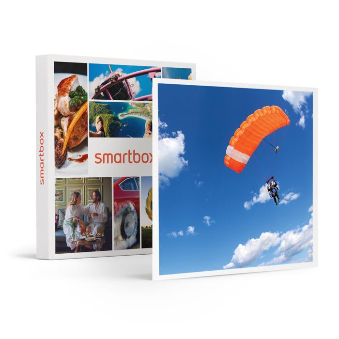 Smartbox Saut En Parachute En Tandem En Picardie Pour Un Duo Sensationnel Coffret Cadeau Cdiscount Au Quotidien