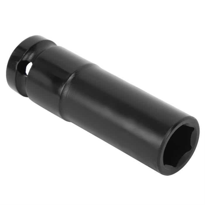 Makita E-16449 Douille à Choc 1/2" SW13 Longue, Chrome-molybdène, 81,5 Mm De Long, 1 Pièce