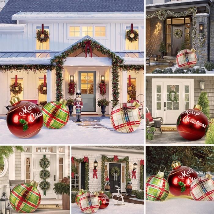 Promotion De Noël 49 % De Réduction - Boule Décorée Gonflable De Noël